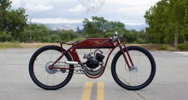 motorized bicycle rear gas tank