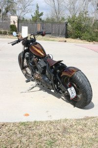 yamaha vstar 650 bobber paintjob