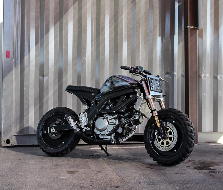 custom Suzuki SV650 build - bikerMetric