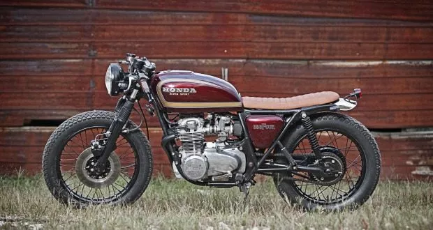 1977 honda cb550f crimson brat