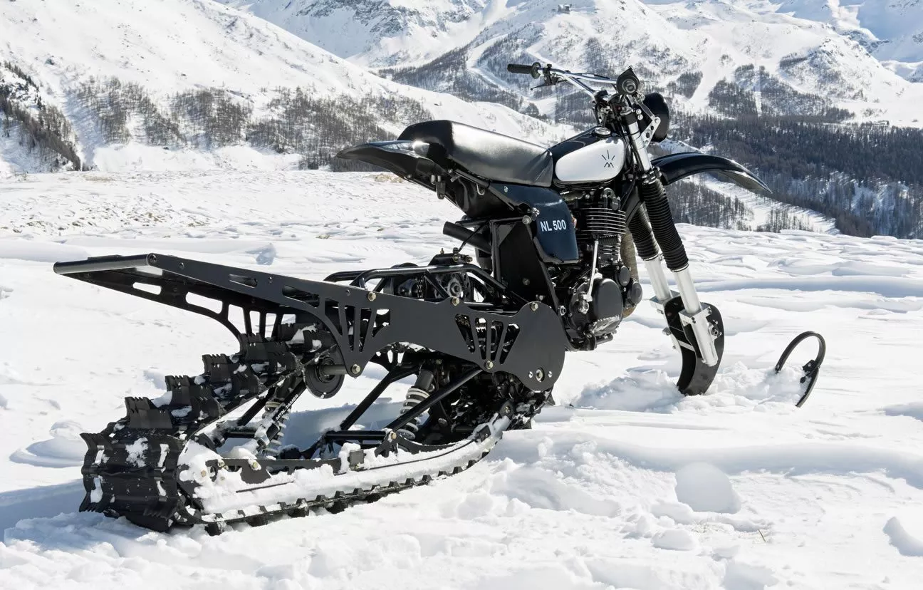 husqvarna nl500 snow bike