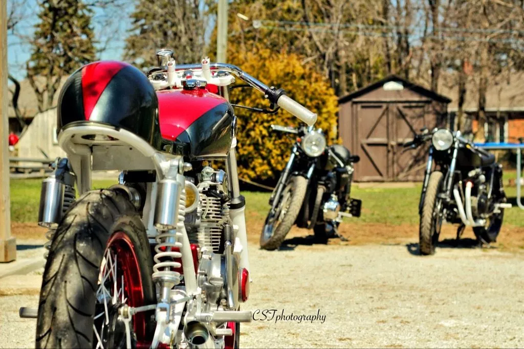 honda cb350 cafe racer build